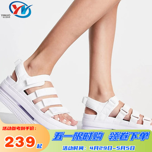 Classic 女子魔术贴防滑厚底运动凉鞋 耐克 DH0223 100 Icon Nike