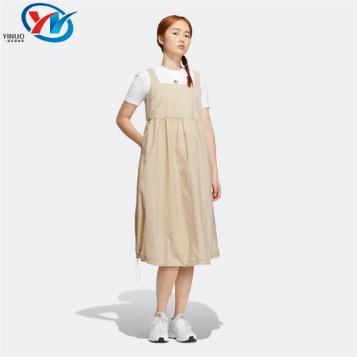 阿迪达斯三叶草女款轻便吊带裙