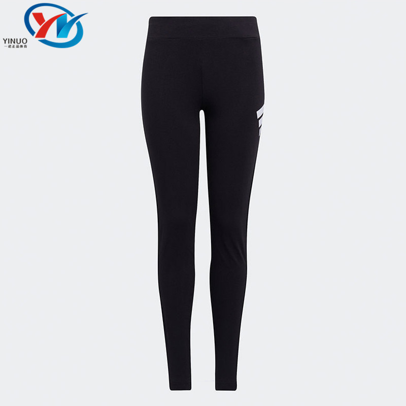 Adidas/阿迪达斯 青少年儿童户外紧身裤透气运动打底裤 H59657