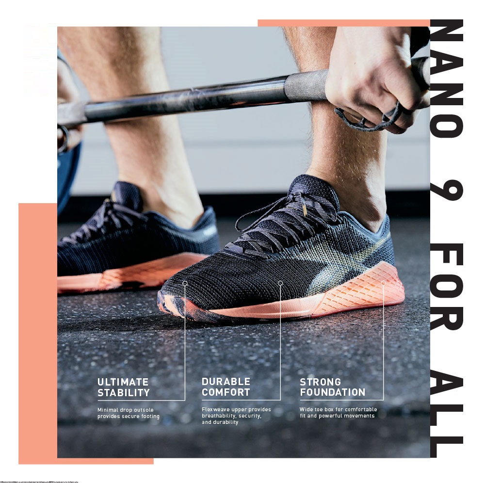 Reebok锐步Nano男女低帮运动健身训练鞋 FU9371 DV6363 DV6362