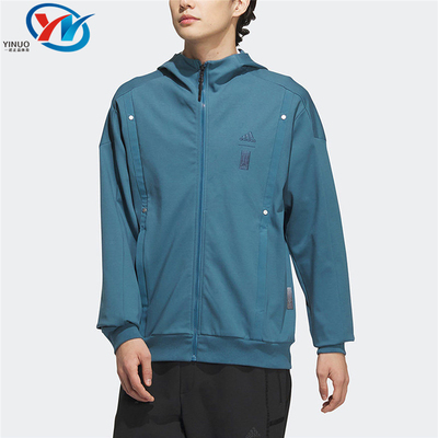 阿迪达斯武极男连帽运动夹克