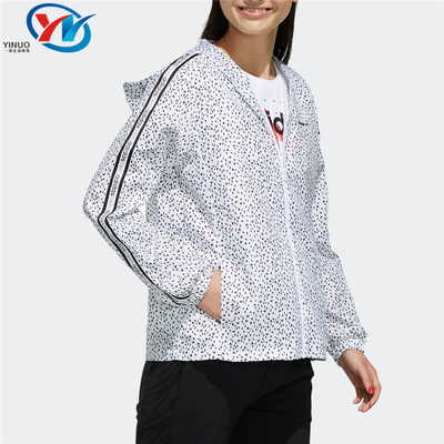 Adidas女子连帽外套夹克