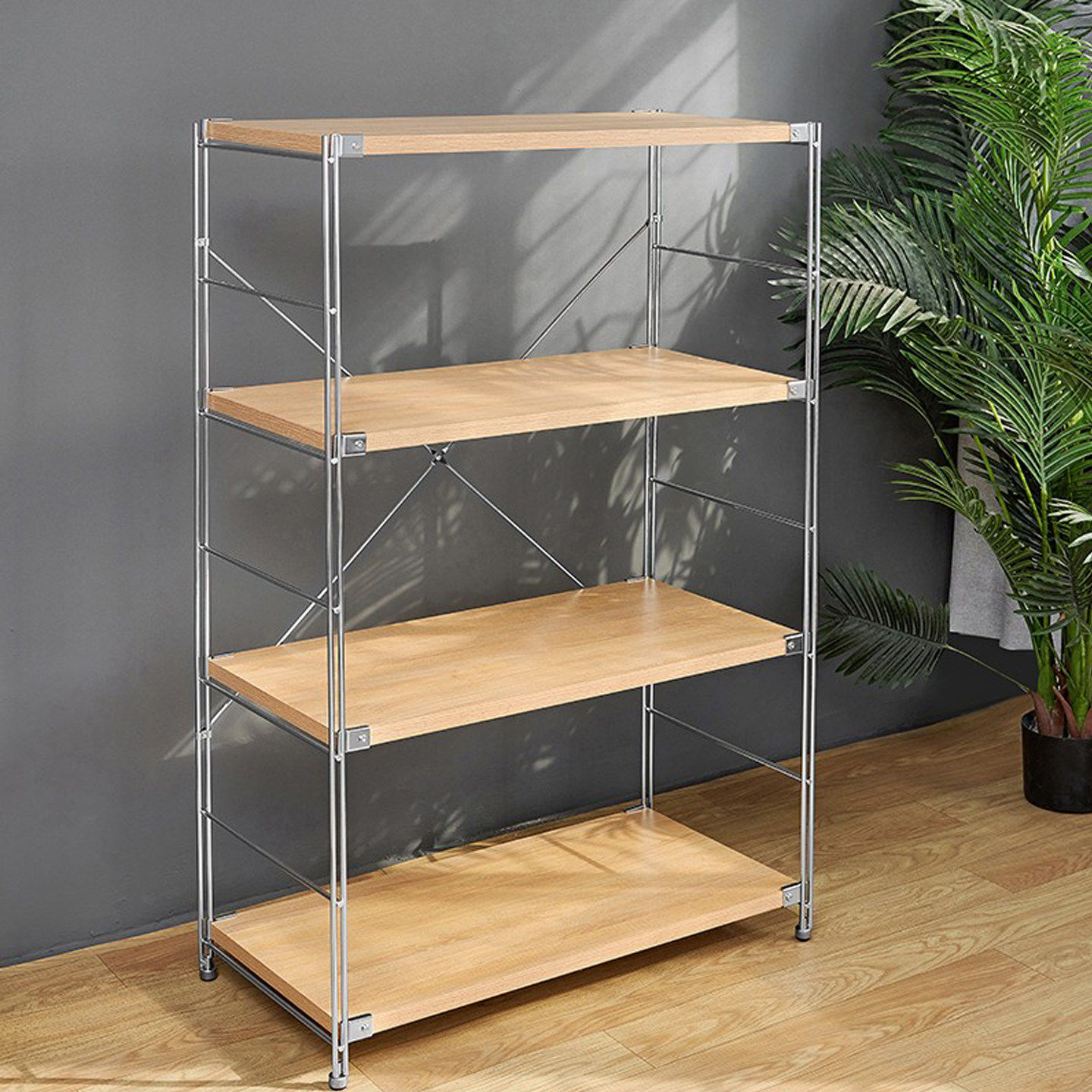 日式厨房落地置物架子ins北欧简约多层烤箱微波炉书房阳台收纳架,厨房/烹饪用具,微波炉置物架,淘宝优惠券,粉丝福利购,淘宝优惠卷