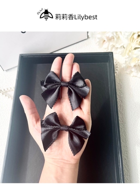 袜子diy配件5cm迷你蝴蝶结胸针