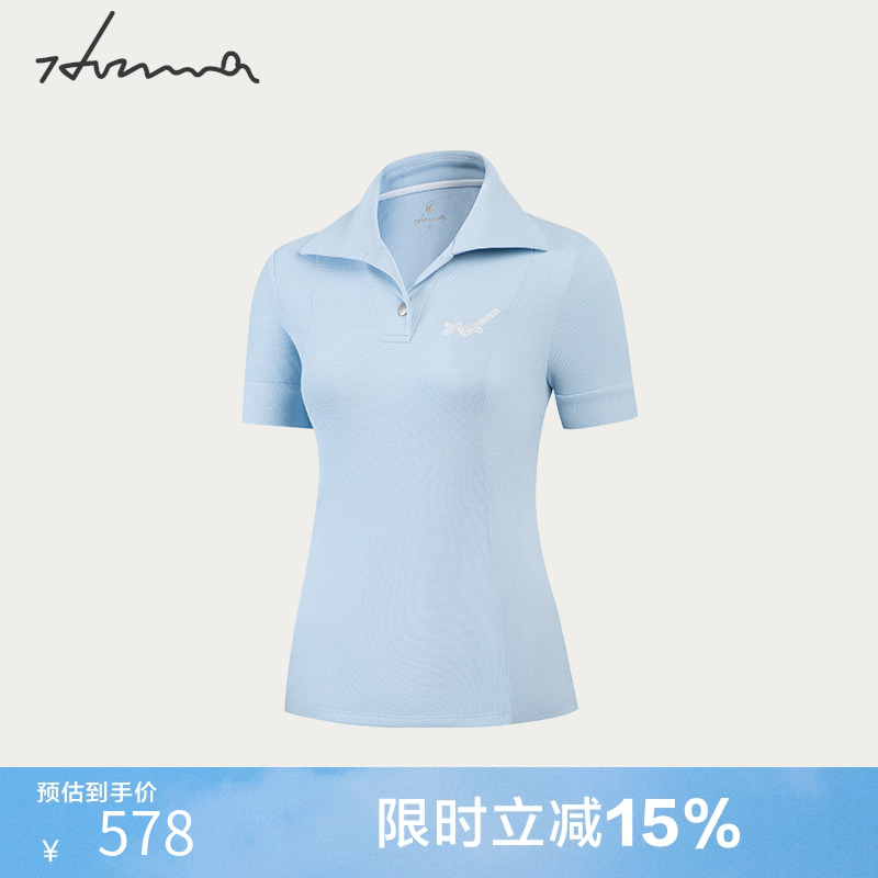 亲肤柔软短袖polo衫honma