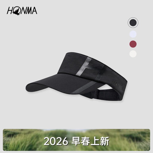 【专业高尔夫】HONMA2026新款男士空顶帽纹理清晰质感休闲运动