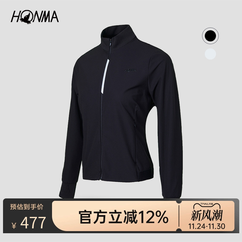 HONMA活力系列女式拉链外套
