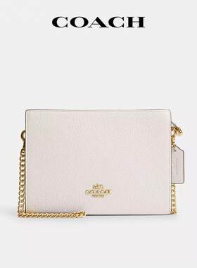 COACH/蔻驰Slim斜挎链条小方包