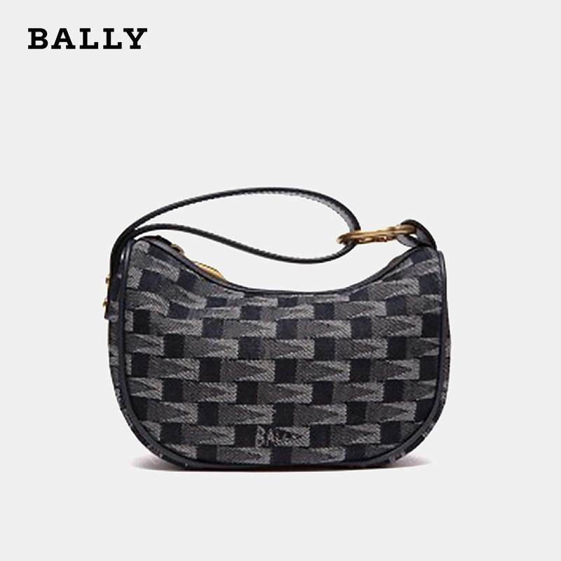 Bally/巴利女款织物手拿包零钱包
