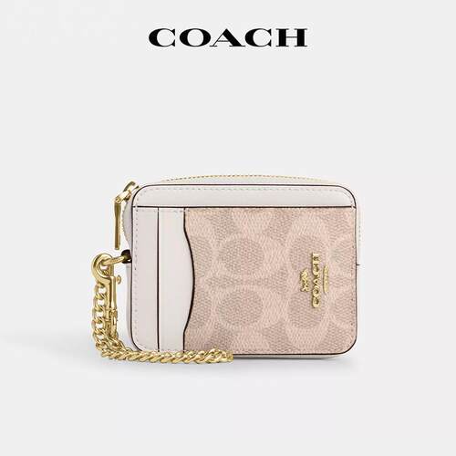 COACH/蔻驰Cardcase拉链款卡包