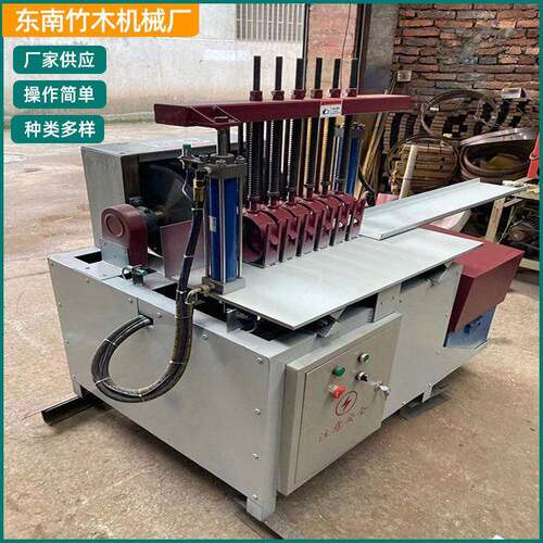 牙签长度定尺切割机棉签定尺机竹木圆丝方条栽断机竹签锯断机