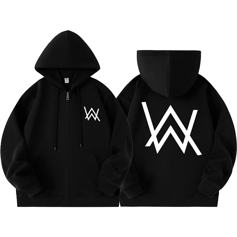 秋冬新款连帽开衫男款卫衣