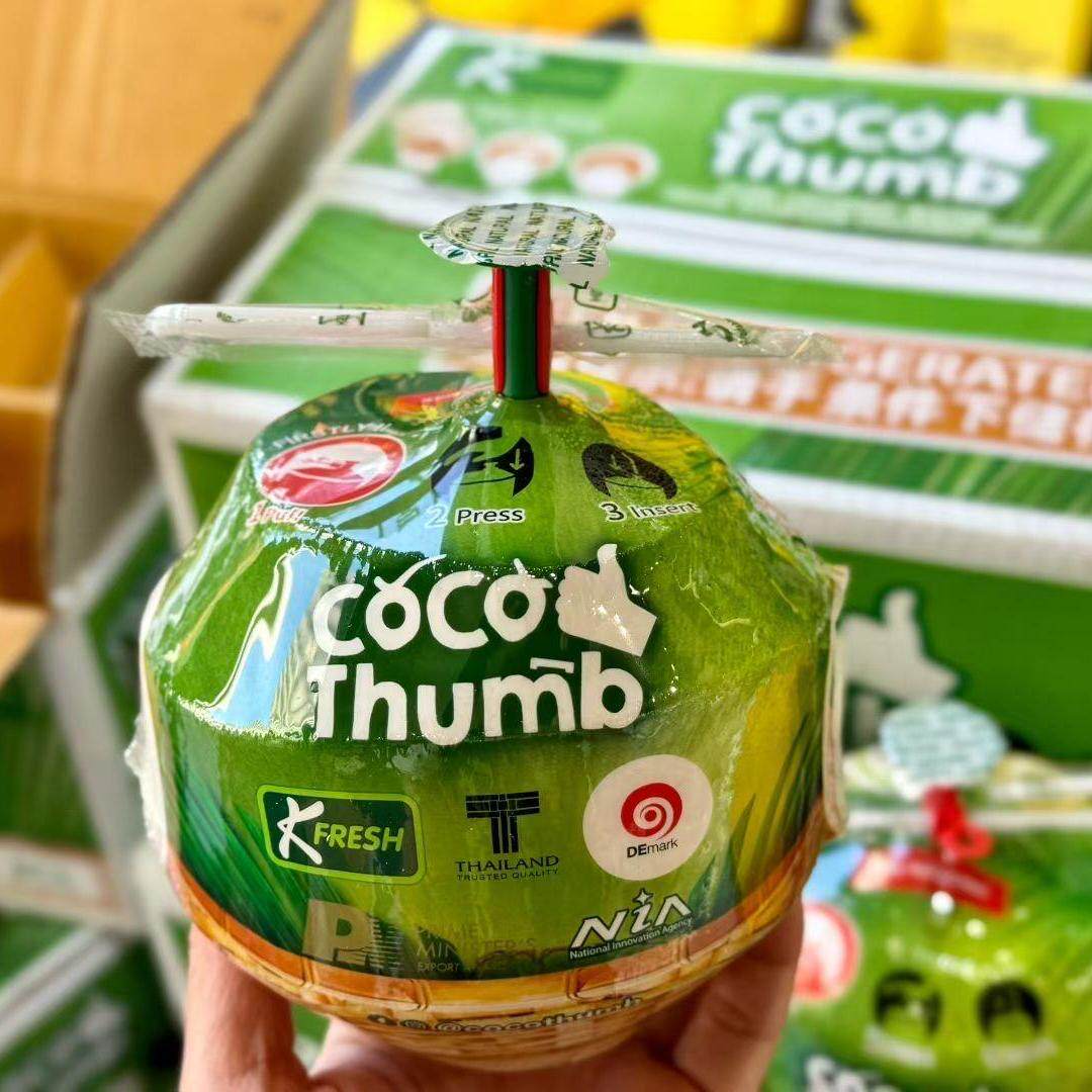 泰国进口易开宝网红COCO椰子原箱6个 易拉罐地雷香水椰青礼盒顺丰