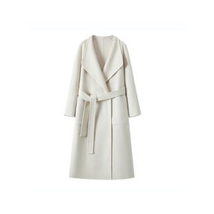 【思思】璞格高端羊绒大衣9881利落西装大翻领典雅大衣