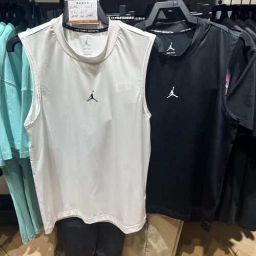 Nike耐克男子2026新款Jordan速干无袖篮球训练背心IF0890-100-010