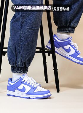 DunkNike/耐克休闲鞋男子蓝白