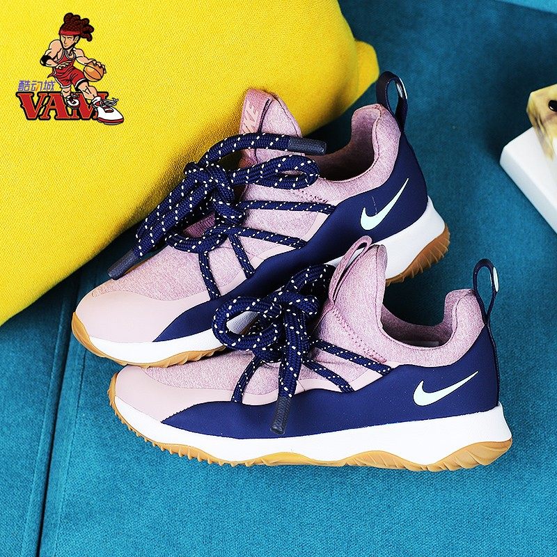 nike city loop 女神樱花粉粗绑带运动休闲跑步鞋 aa1097-500