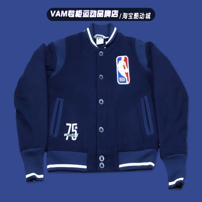 Nike耐克外套男冬季NBA75周年篮球大衣加厚保暖夹克 DB1228-419