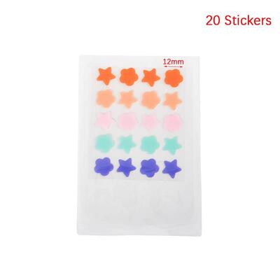 126/132Pcs New Colorful Invisible Acne Removal Pimple Patch