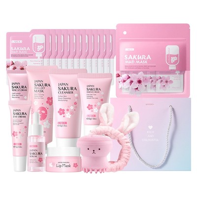 ura Skincare Set Combination Facial Care Full Hydration Set