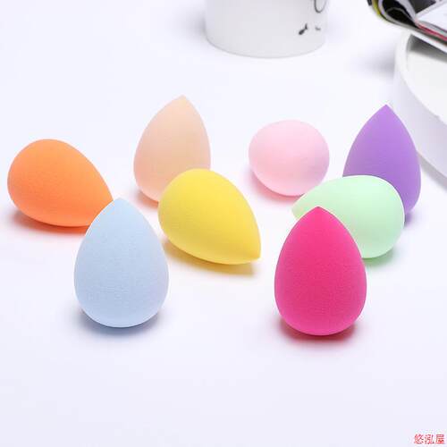 8Pcs Mini Makeup Sponge Face Beauty Cosmetic Powder Puff