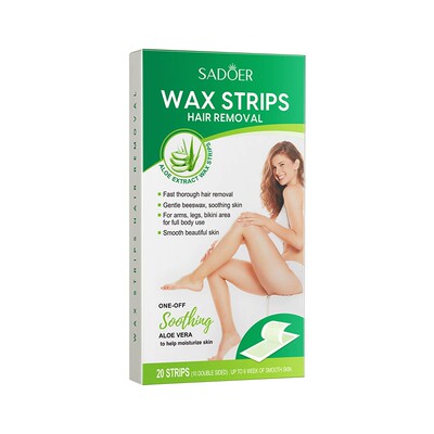 Hair Remover Epilator Nonwoven Wax Strip Paper 100片脱毛蜡纸