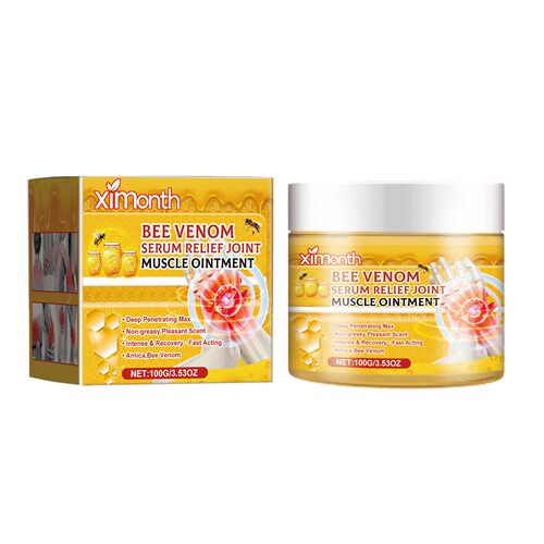 Muscle soreness body care bee venom joint care cream