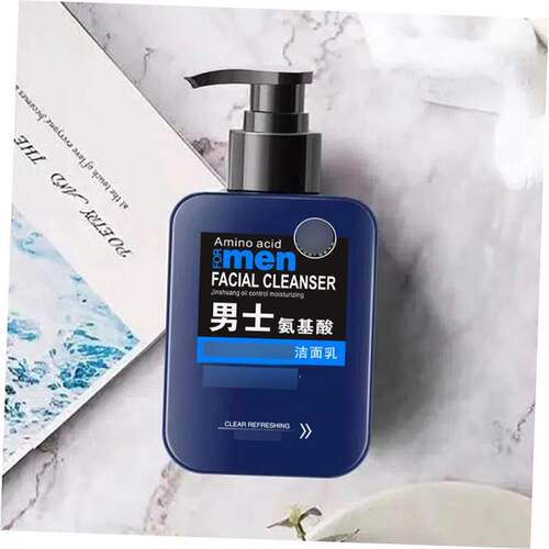 Cleanser men face oil control Facial cleanser wash face洗面