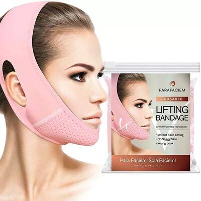 Reusable V Line lifting Mask Facial Slimming Strap - Double
