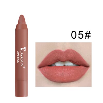 12 Colors Velvet Matte Lipsticks Pencil Waterproof Long