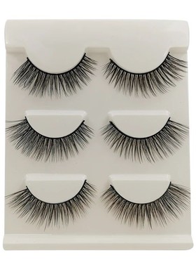 3D Cat Eyelashes 3/5 Pairs Faux Mink Fox Eyelash Winged Fluf