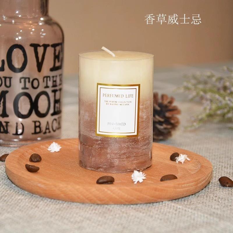 Essential Oil Scented Candles Smoked Incense Fragrance Slee1