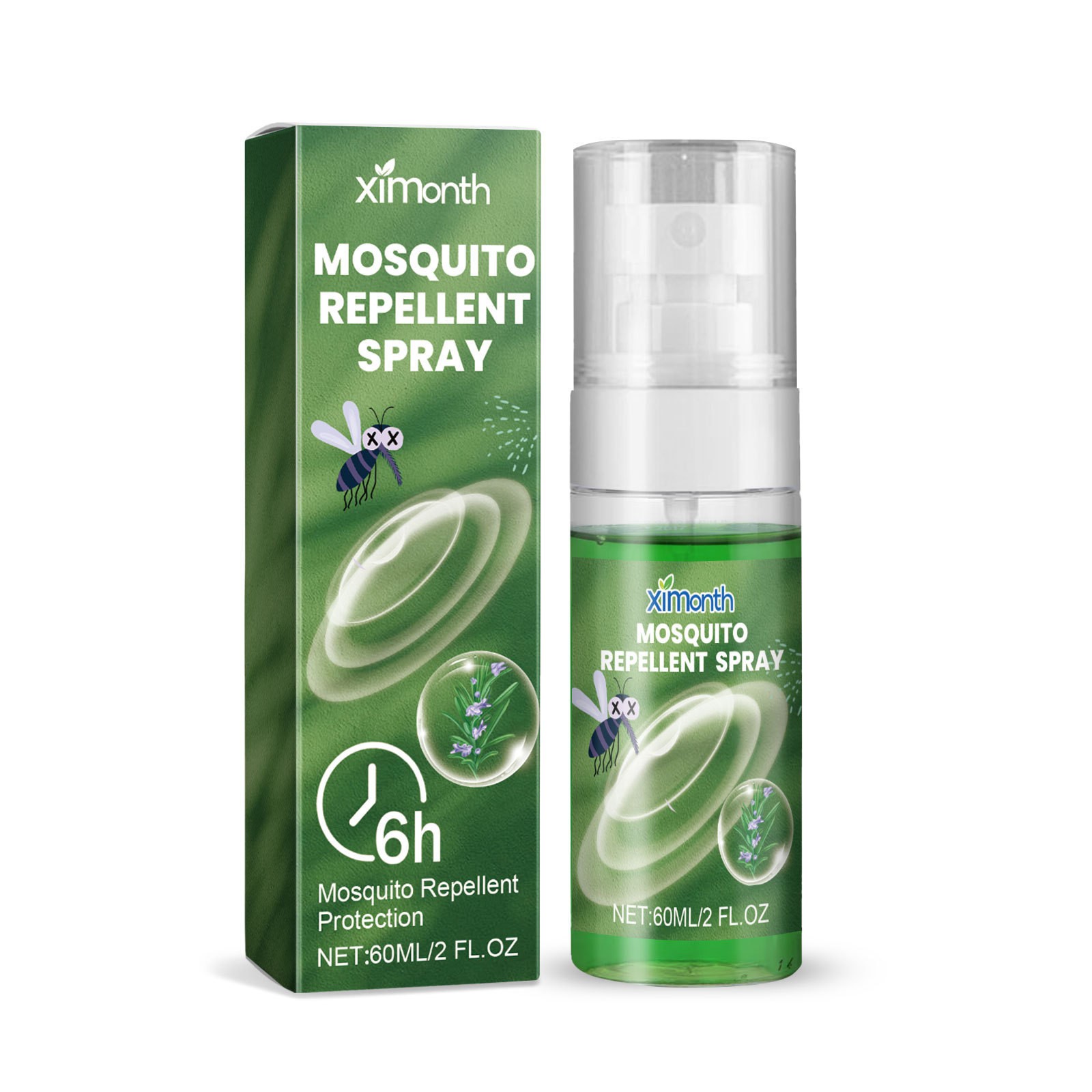 Outdoor camping anti-bite and mosquito repellent spray