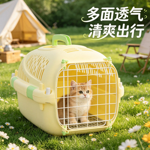 hoopet宠物猫咪航空箱外出便携