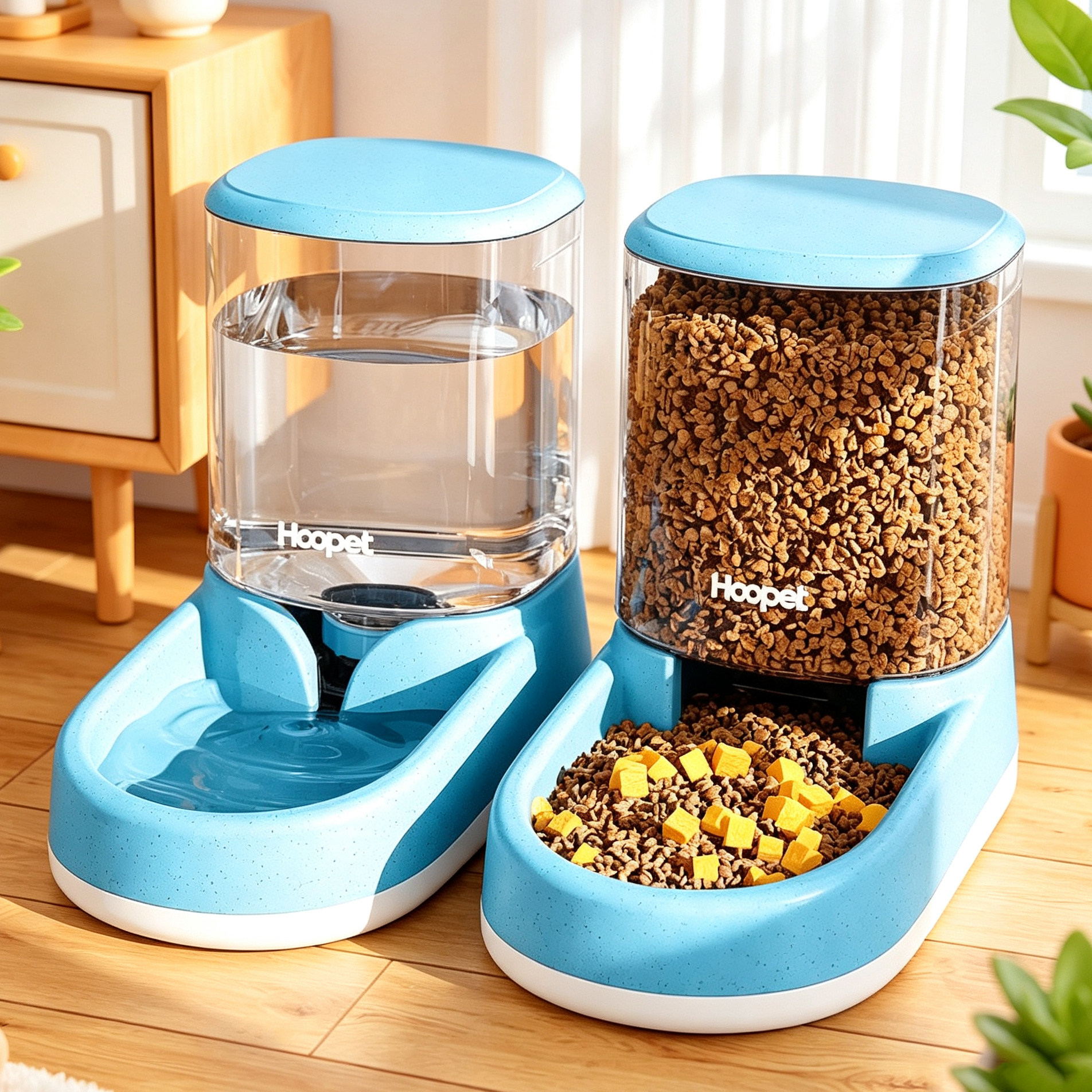 3.8L大容量喂食器自动续粮图片