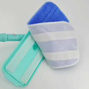 粘贴式 静电吸头发魔术贴地板护理打蜡拖把配件布 平拖替换布粘扣式