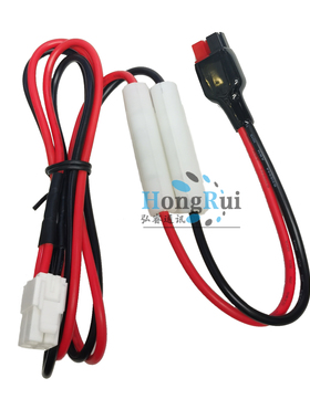 CB短波车载台IC7000 IC7100 IC7300 FT891 FT450D电源线安德森头