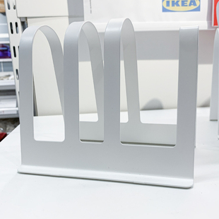 IKEA/宜家 奥夫斯泰 砧板钢架锅盖收纳置物架 家用餐具架台面架