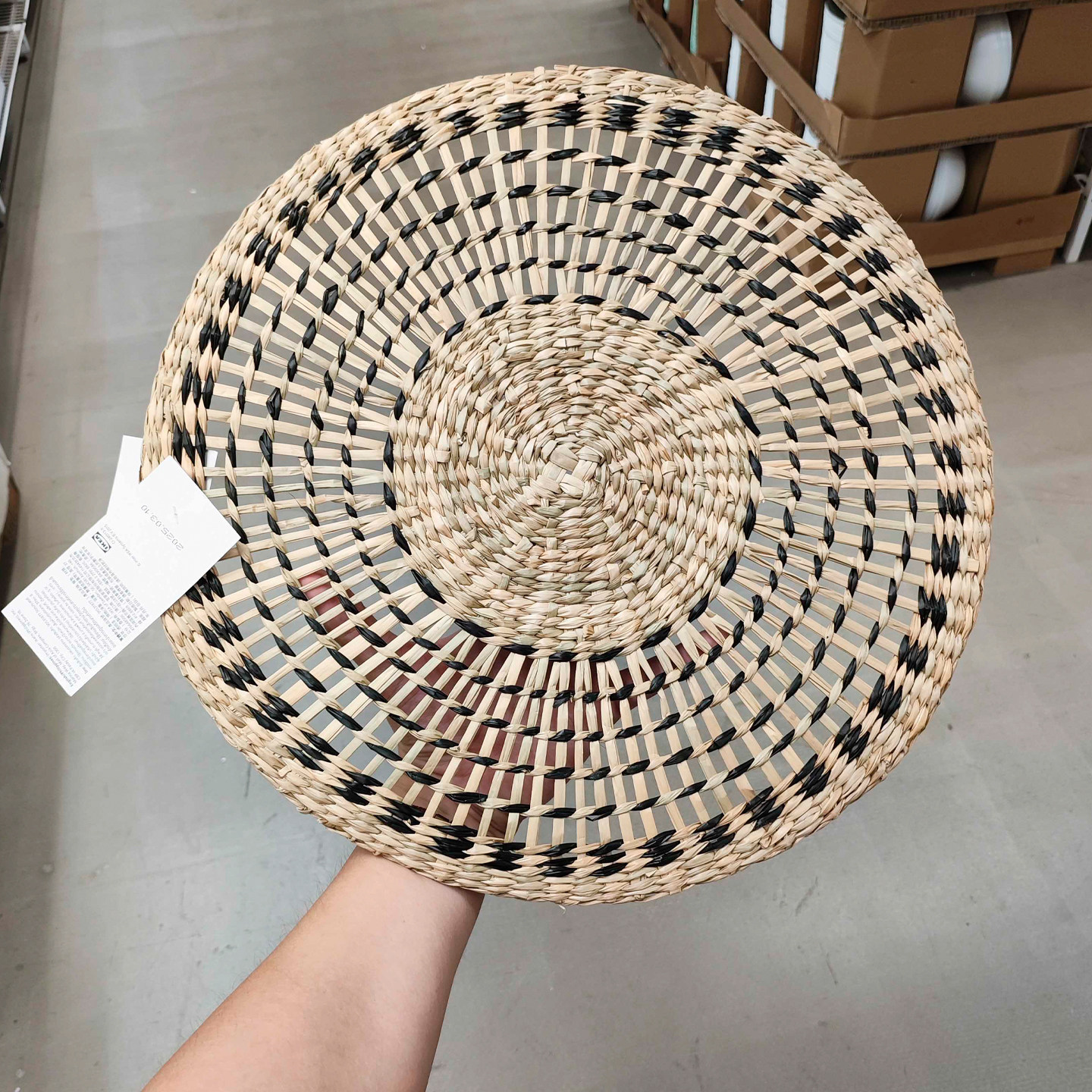 IKEA宜家餐垫手工编织可水洗桌垫