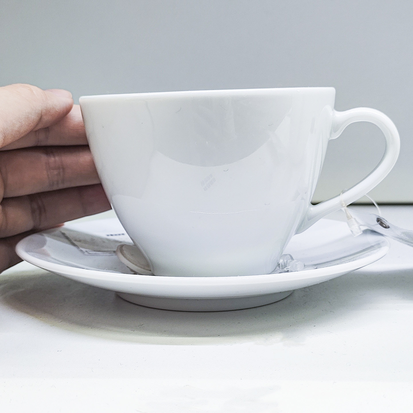 IKEA宜家咖啡杯碟套装简约家用杯