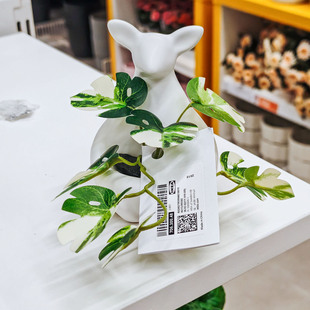 IKEA 宜家 菲卡 人造盆栽植物 袋鼠造型 仿真绿植 室内桌面装饰
