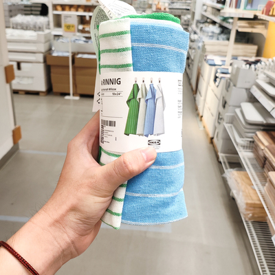 IKEA宜家不掉色厨房用巾实用耐用