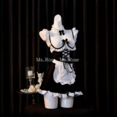 吊带睡裙角色扮演趣味胸托内衣 Rose性感女仆cos制服情调套装