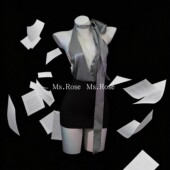 Rose性感秘书挂脖包臀裙御姐睡衣女qq内衣OL制度诱服禁欲系