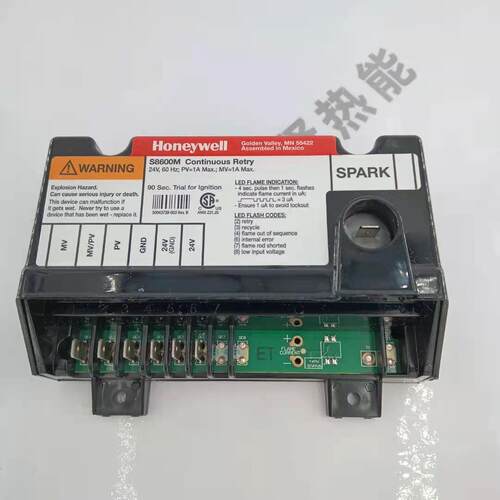 一级代理 HONEYWELL霍尼韦尔 点火控制器模块 S8600M3001 现货