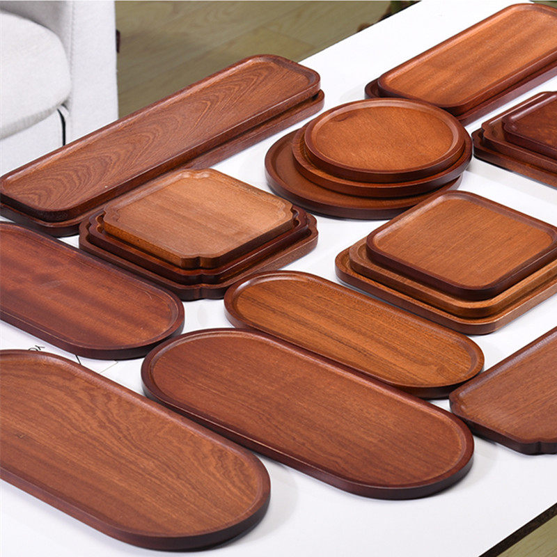 日式木质托盘茶盘点心盘长方形茶水杯收纳家用放茶杯敬茶果盘木盘,餐饮具,餐用托盘,淘宝优惠券,粉丝福利购,淘宝优惠卷