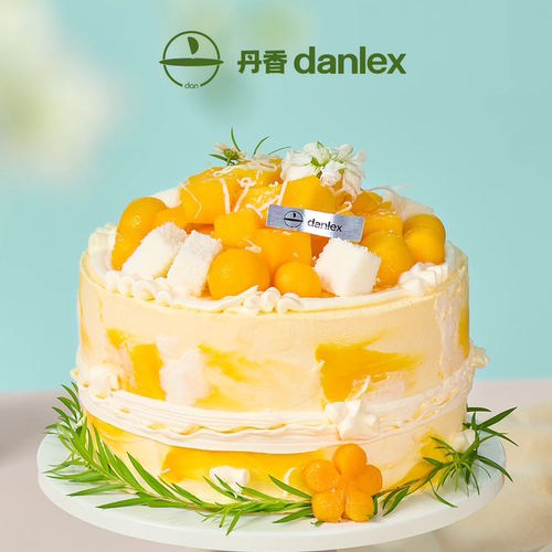 【丹香】青岛丹香8吋莫奈尔花园动物奶油蛋糕面值239元生日蛋糕券