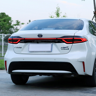 LED贯穿后尾灯示宽灯流光转向 丰田雷凌尾灯总成改装 适用于19 24款