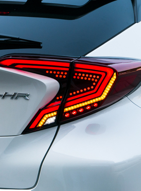 适用于18-22丰田CHR尾灯总成改装led尾灯奕泽改装LED流光转向尾灯
