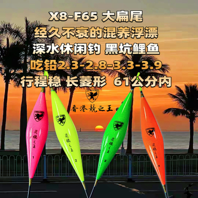 菱形混养浮漂60公分黑坑jzwang